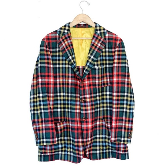 Etro Other - Etro Tartan Wool Blazer